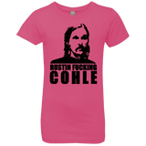 T-Shirts Hot Pink / YXS Rustin Fucking Cohle Girls Premium T-Shirt