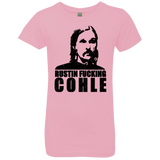 T-Shirts Light Pink / YXS Rustin Fucking Cohle Girls Premium T-Shirt