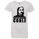 T-Shirts White / YXS Rustin Fucking Cohle Girls Premium T-Shirt