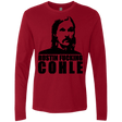 T-Shirts Cardinal / Small Rustin Fucking Cohle Men's Premium Long Sleeve