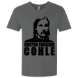 T-Shirts Heavy Metal / X-Small Rustin Fucking Cohle Men's Premium V-Neck