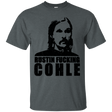 T-Shirts Dark Heather / Small Rustin Fucking Cohle T-Shirt