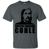 T-Shirts Dark Heather / Small Rustin Fucking Cohle T-Shirt