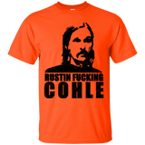 T-Shirts Orange / Small Rustin Fucking Cohle T-Shirt