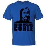 T-Shirts Royal / Small Rustin Fucking Cohle T-Shirt