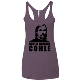 T-Shirts Vintage Purple / X-Small Rustin Fucking Cohle Women's Triblend Racerback Tank