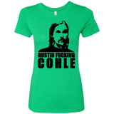 T-Shirts Envy / Small Rustin Fucking Cohle Women's Triblend T-Shirt