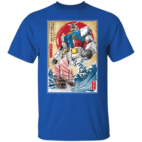 T-Shirts Royal / S RX-78-2 Gundam in Japan T-Shirt
