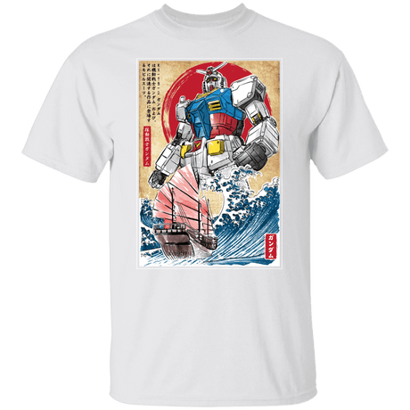 T-Shirts White / S RX-78-2 Gundam in Japan T-Shirt