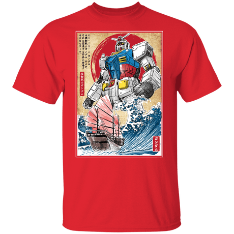 T-Shirts Red / YXS RX-78-2 Gundam in Japan Youth T-Shirt