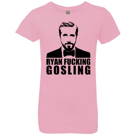 T-Shirts Light Pink / YXS Ryan Fucking Gosling Girls Premium T-Shirt
