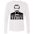 T-Shirts White / Small Ryan Fucking Gosling Men's Premium Long Sleeve
