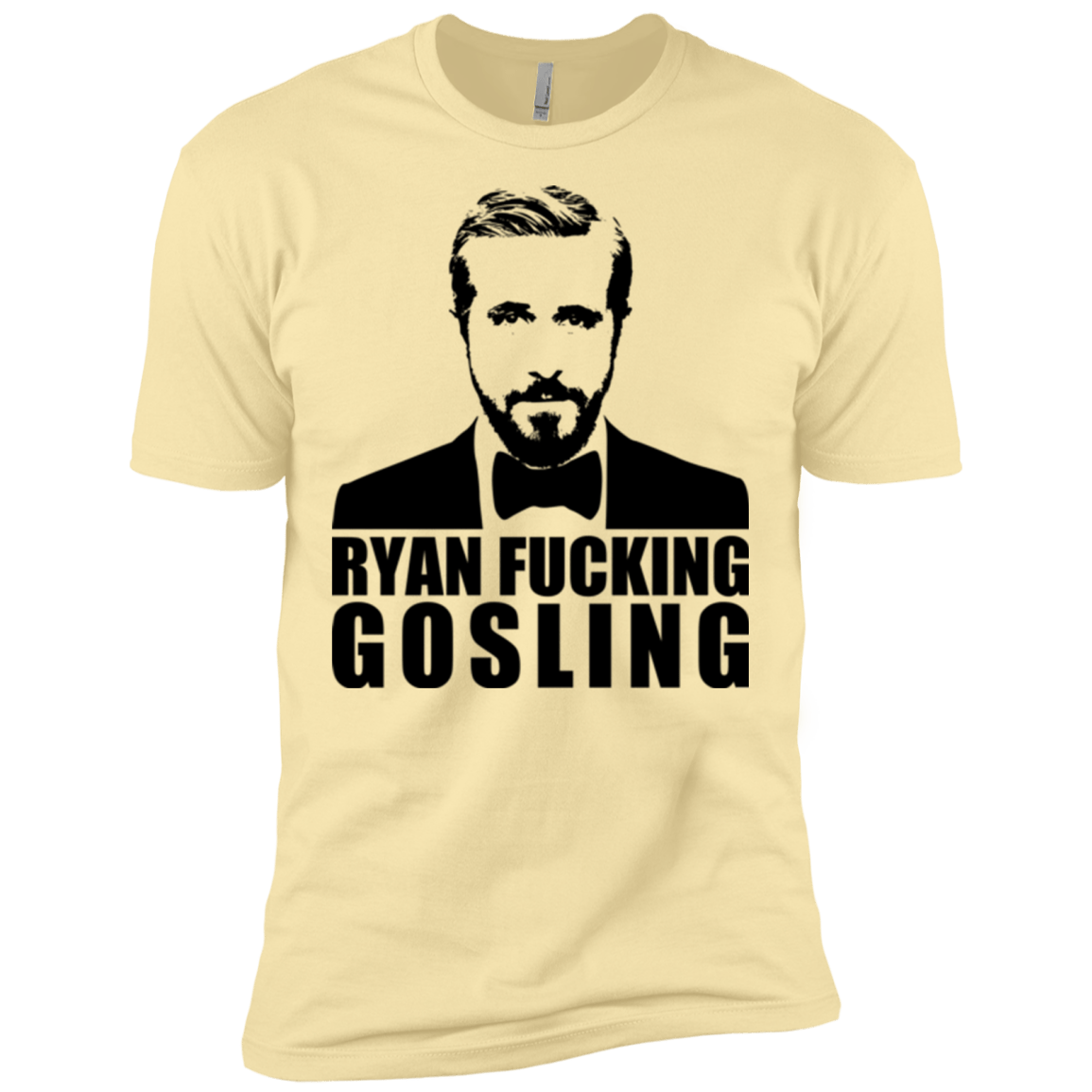 T-Shirts Banana Cream / X-Small Ryan Fucking Gosling Men's Premium T-Shirt