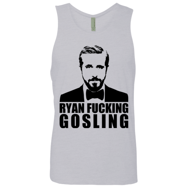 T-Shirts Heather Grey / Small Ryan Fucking Gosling Men's Premium Tank Top