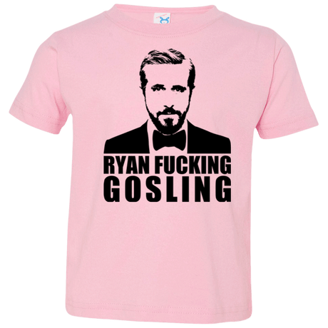 T-Shirts Pink / 2T Ryan Fucking Gosling Toddler Premium T-Shirt