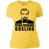 T-Shirts Vibrant Yellow / X-Small Ryan Fucking Gosling Women's Premium T-Shirt