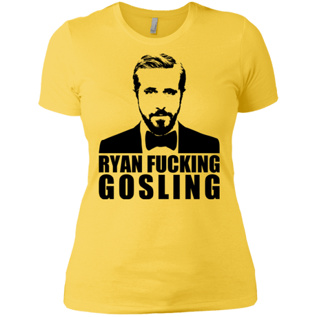 T-Shirts Vibrant Yellow / X-Small Ryan Fucking Gosling Women's Premium T-Shirt