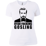 T-Shirts White / X-Small Ryan Fucking Gosling Women's Premium T-Shirt