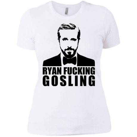 T-Shirts White / X-Small Ryan Fucking Gosling Women's Premium T-Shirt