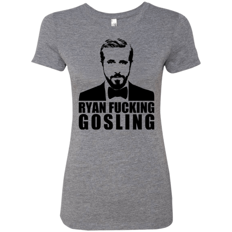 T-Shirts Premium Heather / Small Ryan Fucking Gosling Women's Triblend T-Shirt