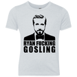 T-Shirts Heather White / YXS Ryan Fucking Gosling Youth Triblend T-Shirt