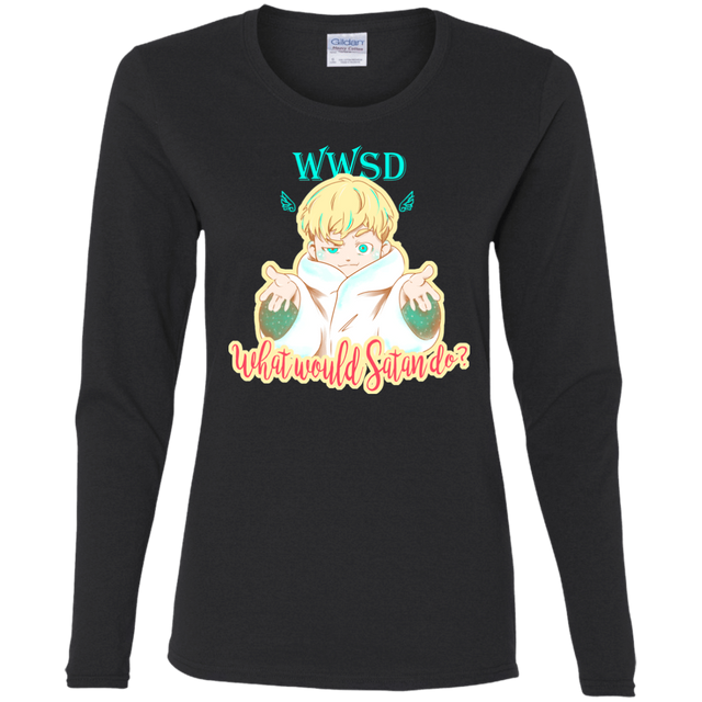 T-Shirts Black / S Ryo Women's Long Sleeve T-Shirt