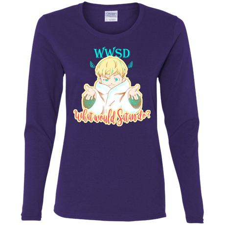 T-Shirts Purple / S Ryo Women's Long Sleeve T-Shirt