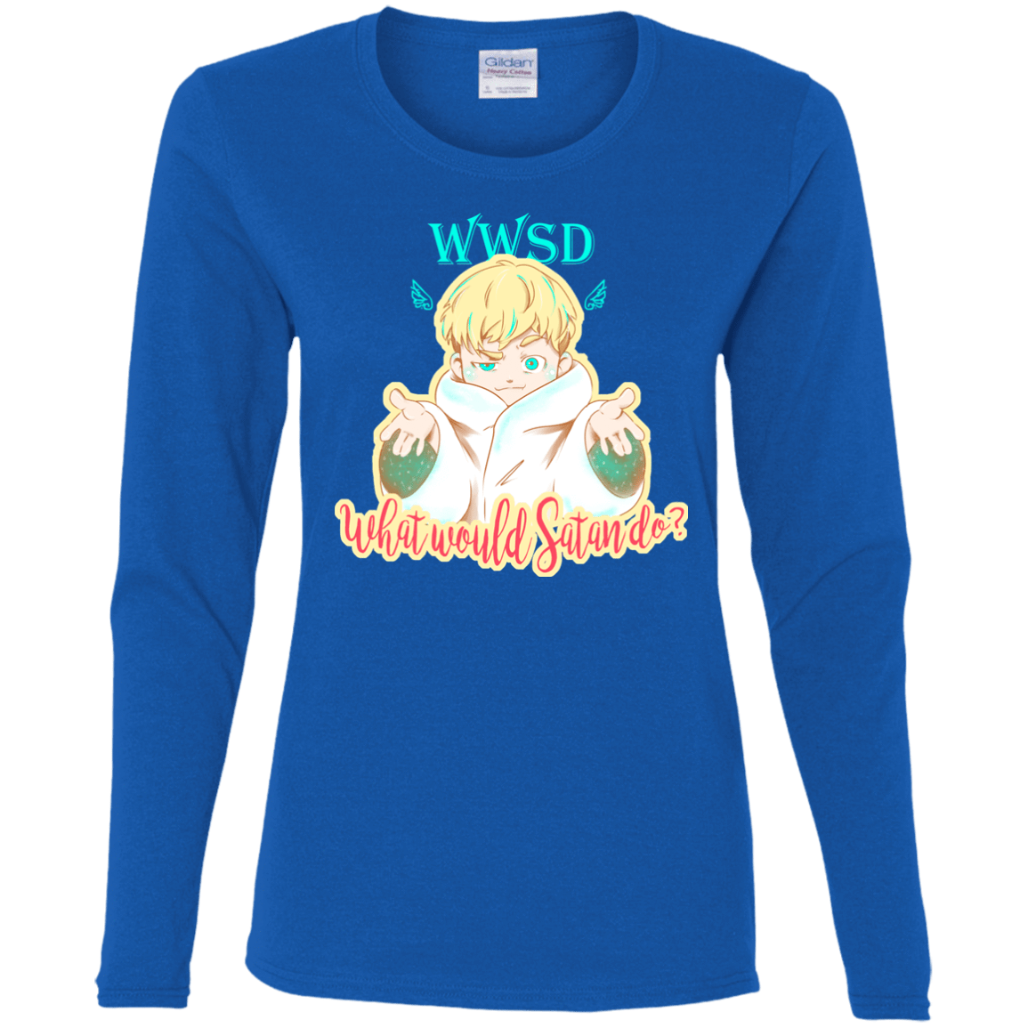 T-Shirts Royal / S Ryo Women's Long Sleeve T-Shirt