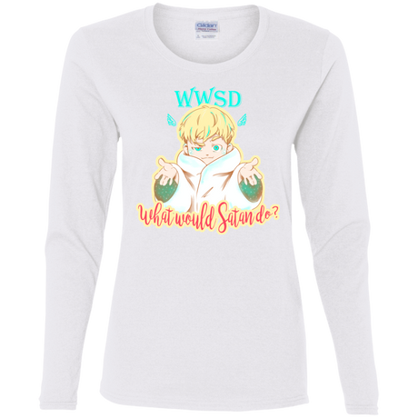 T-Shirts White / S Ryo Women's Long Sleeve T-Shirt