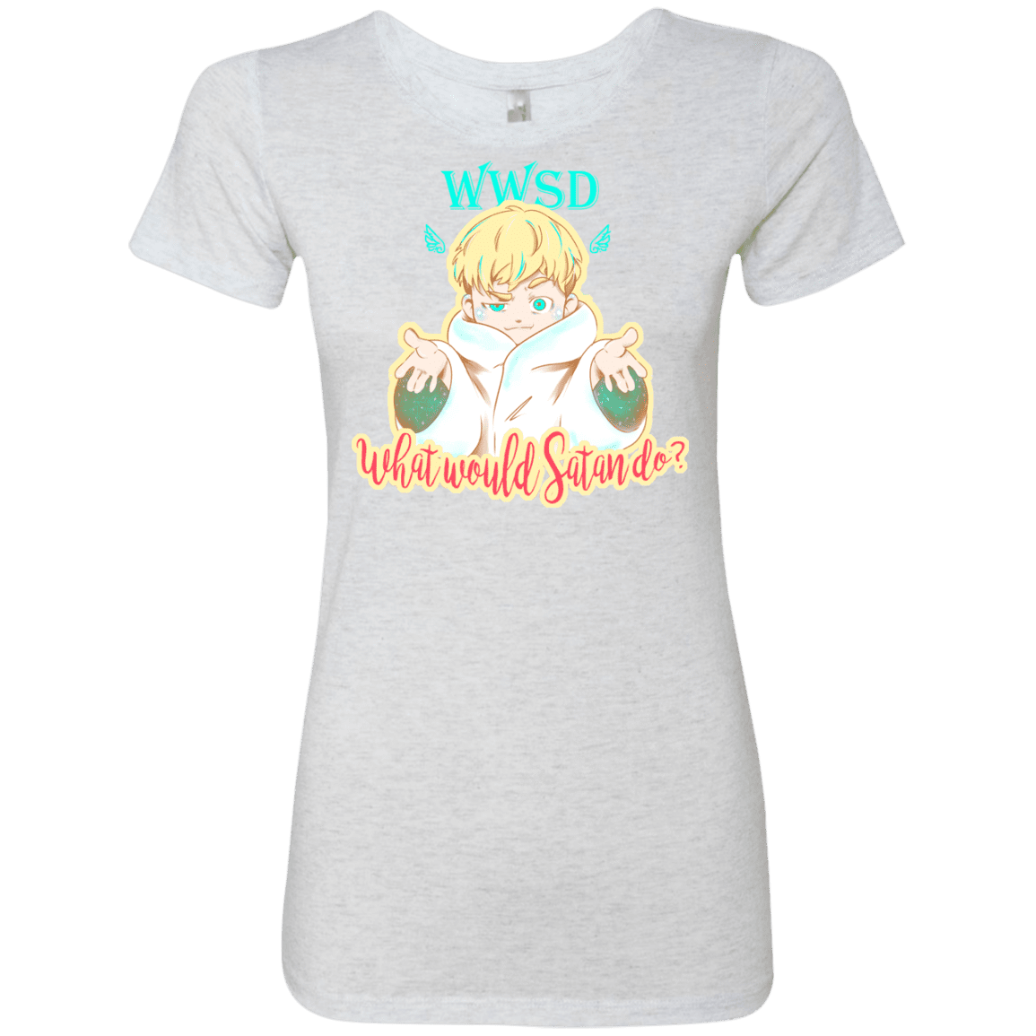 T-Shirts Heather White / S Ryo Women's Triblend T-Shirt