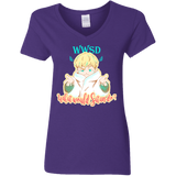 T-Shirts Purple / S Ryo Women's V-Neck T-Shirt