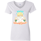 T-Shirts White / S Ryo Women's V-Neck T-Shirt