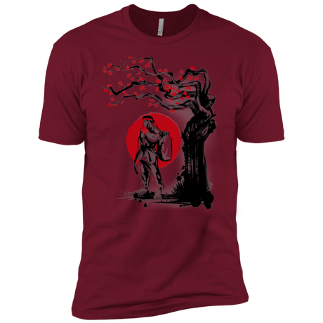 T-Shirts Cardinal / X-Small Ryu Under The Sun Men's Premium T-Shirt