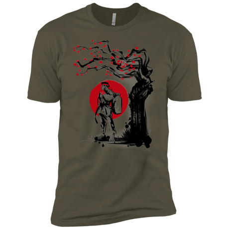 T-Shirts Military Green / X-Small Ryu Under The Sun Men's Premium T-Shirt
