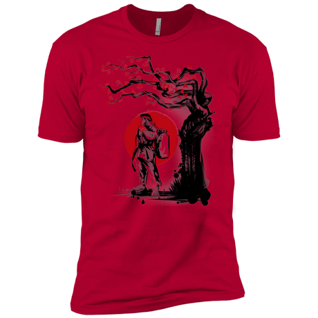 T-Shirts Red / X-Small Ryu Under The Sun Men's Premium T-Shirt