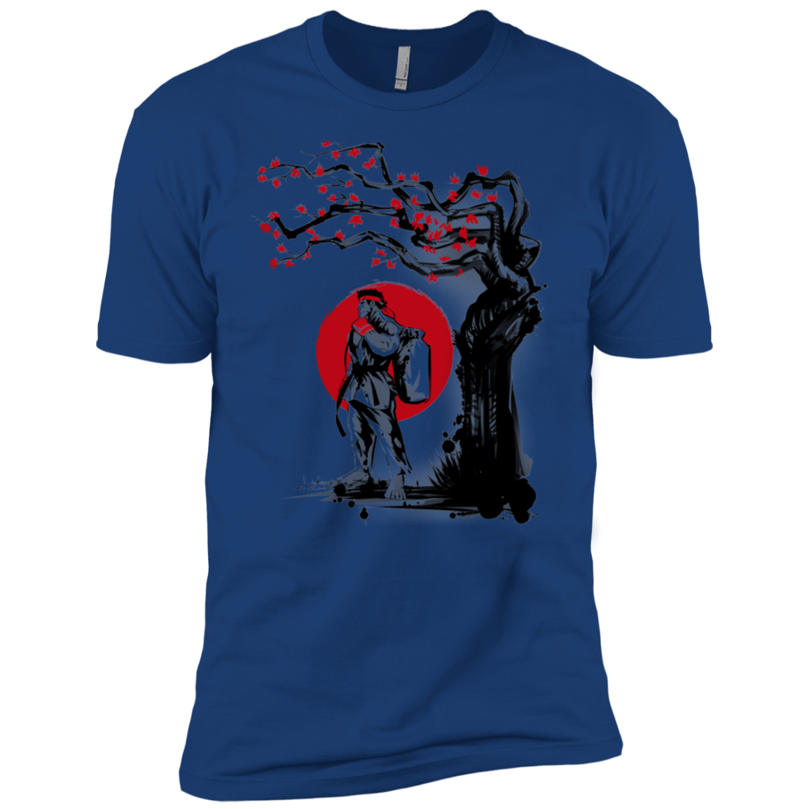 T-Shirts Royal / X-Small Ryu Under The Sun Men's Premium T-Shirt