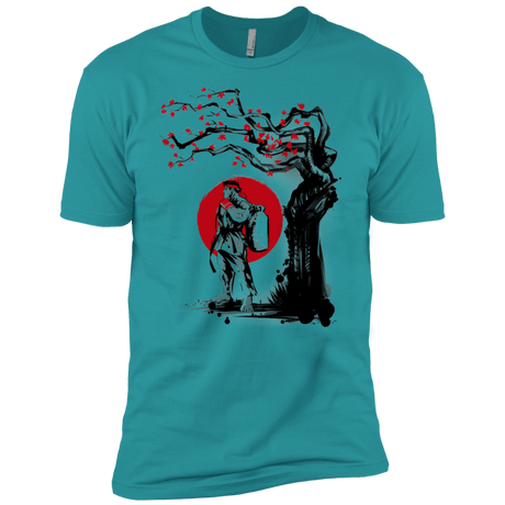 T-Shirts Tahiti Blue / X-Small Ryu Under The Sun Men's Premium T-Shirt