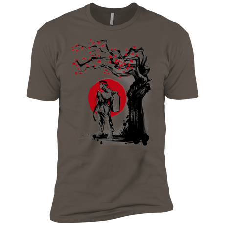 T-Shirts Warm Grey / X-Small Ryu Under The Sun Men's Premium T-Shirt