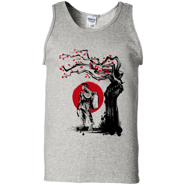 T-Shirts Ash / S Ryu Under The Sun Men's Tank Top