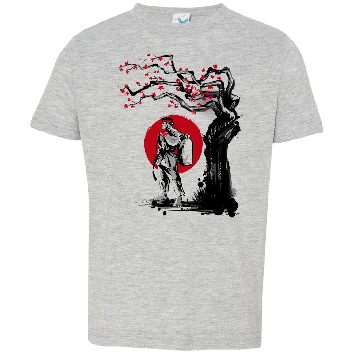 T-Shirts Heather Grey / 2T Ryu Under The Sun Toddler Premium T-Shirt