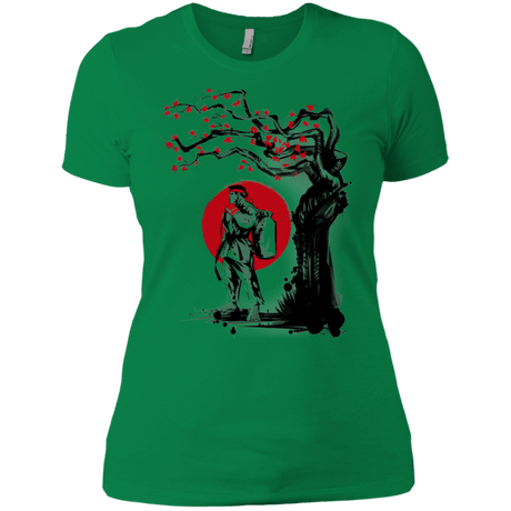 T-Shirts Kelly Green / X-Small Ryu Under The Sun Women's Premium T-Shirt