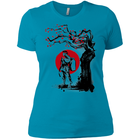 T-Shirts Turquoise / X-Small Ryu Under The Sun Women's Premium T-Shirt
