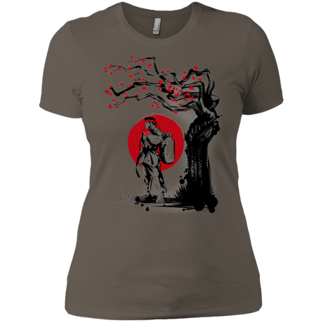 T-Shirts Warm Grey / X-Small Ryu Under The Sun Women's Premium T-Shirt