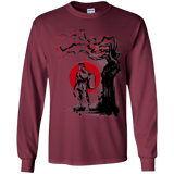 T-Shirts Maroon / YS Ryu Under The Sun Youth Long Sleeve T-Shirt