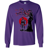 T-Shirts Purple / YS Ryu Under The Sun Youth Long Sleeve T-Shirt