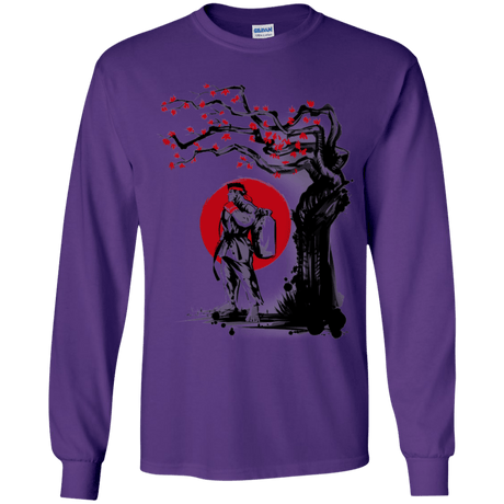 T-Shirts Purple / YS Ryu Under The Sun Youth Long Sleeve T-Shirt