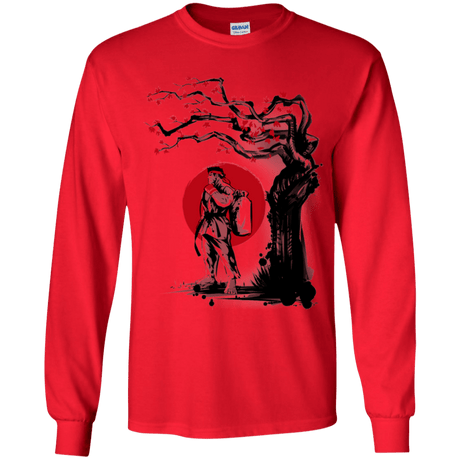 T-Shirts Red / YS Ryu Under The Sun Youth Long Sleeve T-Shirt
