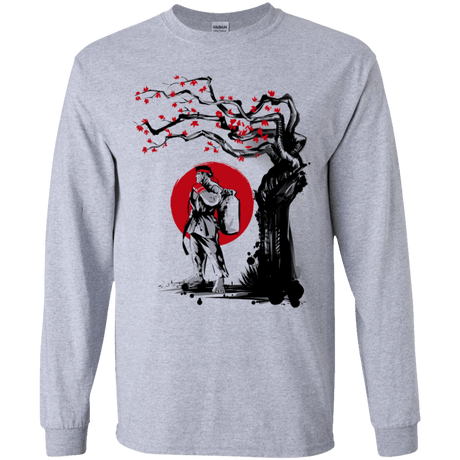 T-Shirts Sport Grey / YS Ryu Under The Sun Youth Long Sleeve T-Shirt