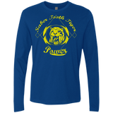 T-Shirts Royal / Small Saber Tooth Tiger (1) Men's Premium Long Sleeve