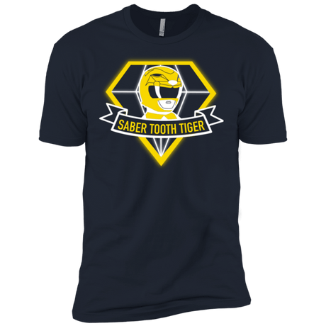 T-Shirts Midnight Navy / X-Small Saber Tooth Tiger Men's Premium T-Shirt
